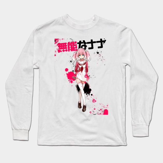 Munou na Nana - Nana Hiiragi Long Sleeve T-Shirt by nagai